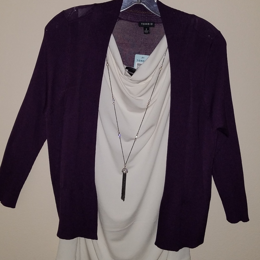 Torrid Open Front Cardigan (023)